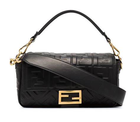 fendi baguette black.